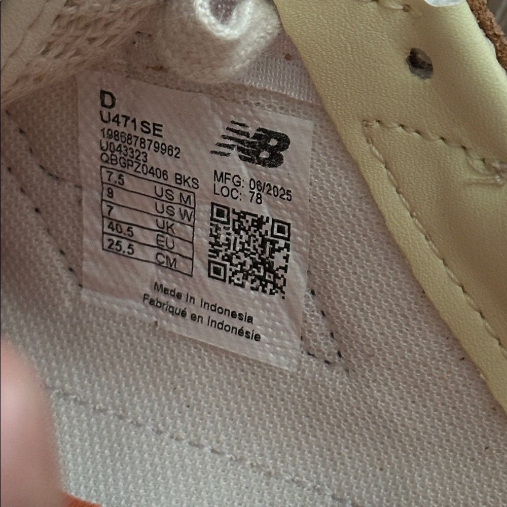NWT 🏷️ Sezane x New Balance 471 Sneakers - Picture 5 of 12
